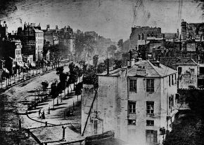 Daguerre - Paris Boulevard du Temple - 1839 - Daguerréotype