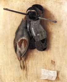 Jacopo de' Barbari - Perdrix grise, flèche et gants - 1504