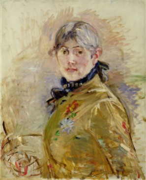 Autoportrait - 1885 - Berthe Morisot