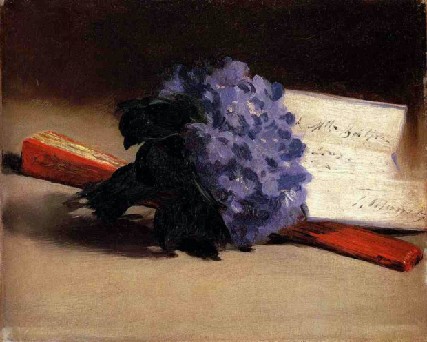 Bouquet de violettes - Manet - 1872
