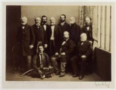 Le comte de Chambord et ses partisans_1861